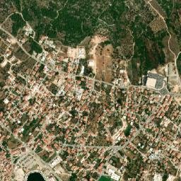 Tribunj map(satellite map)