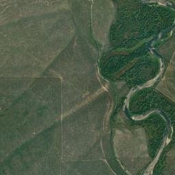 Teton County map(satellite map)