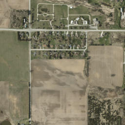 Sheboygan County map(satellite map)
