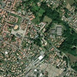 Soustons map(satellite map)