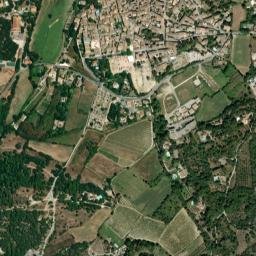 Aubais map(satellite map)