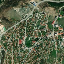 Čajetina map(satellite map)