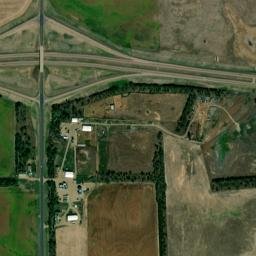 Interstate 90, Pukwana, SD 57370 High Resolution Satellite Map