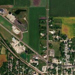 299 North Broadway, Wells, MN 56097, USA High Resolution Satellite Map