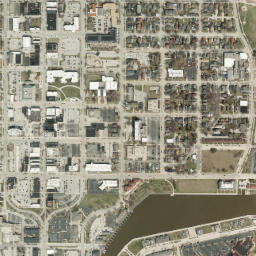 Sheboygan map(satellite map)