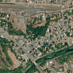 Oakridge map(satellite map)
