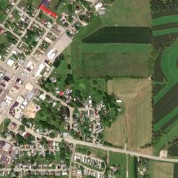 Cashton map(satellite map)
