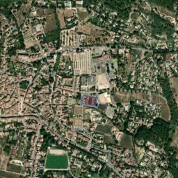 Cadenet map(satellite map)