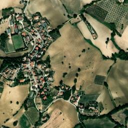 Montefelcino map(satellite map)