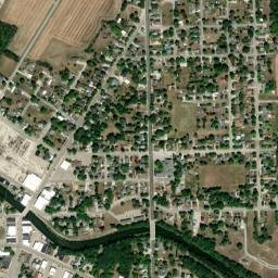 Sebewaing map(satellite map)