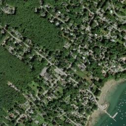 Falmouth Foreside map(satellite map)