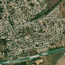 Codognan map(satellite map)