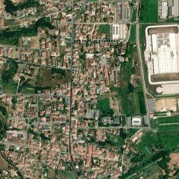 Cascine-La Croce map(satellite map)