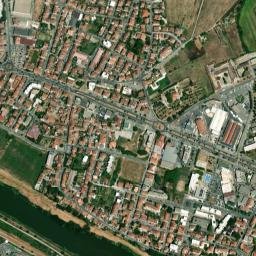 Spicchio-Sovigliana map(satellite map)