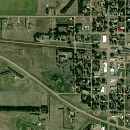 100-110 Division St White Lake SD High Resolution Satellite Map
