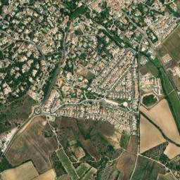 Restinclières map(satellite map)