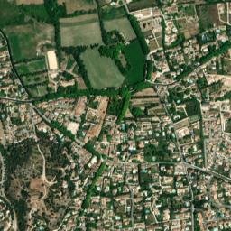 Paradou map(satellite map)