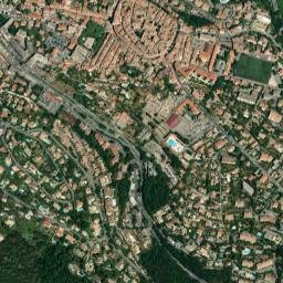 Vence map(satellite map)