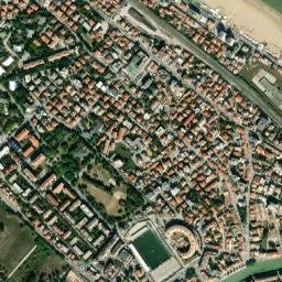 Senigallia map(satellite map)