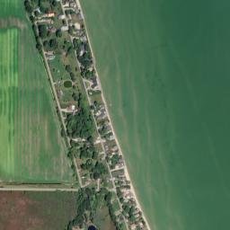 Bay County map(satellite map)