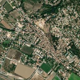Villelaure map(satellite map)