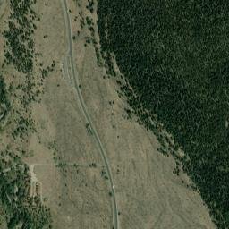 Teton Park Road, Grand Teton National Park High Resolution Satellite Map