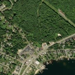 Center Harbor map(satellite map)