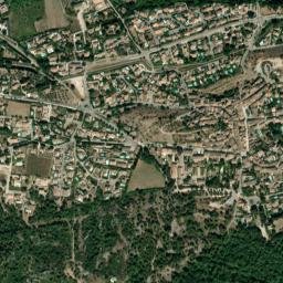 Alleins map(satellite map)