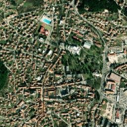 Sinj map(satellite map)