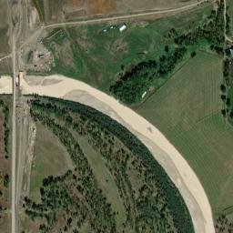 U.S. 183, Winner, SD 57580, America High Resolution Satellite Map