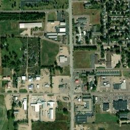 1601-1619 West Havens Avenue Mitchell SD High Resolution Satellite Map