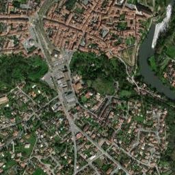 Lavaur map(satellite map)