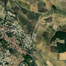 Montpeyroux map(satellite map)