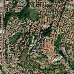 Bibbiena map(satellite map)