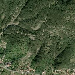 Muć map(satellite map)