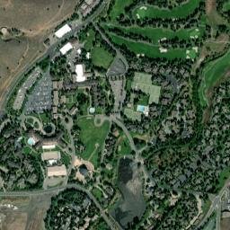 Sun Valley map(satellite map)