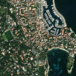 Saint-Jean-Cap-Ferrat map(satellite map)