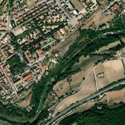 Fossombrone map(satellite map)