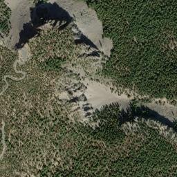 Deschutes National Forest National Forest Development Road 50 High Resolution Satellite Map