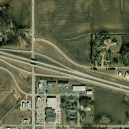 800-826 East Plaza Street Albert Lea MN High Resolution Satellite Map