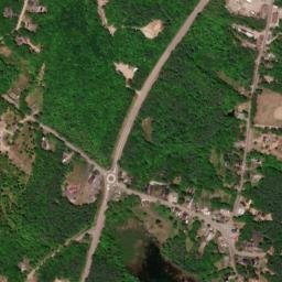 Ossipee map(satellite map)