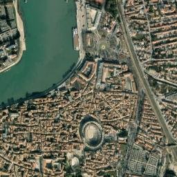 Arles map(satellite map)