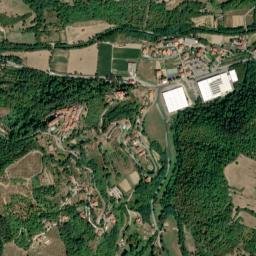 Ortignano Raggiolo map(satellite map)
