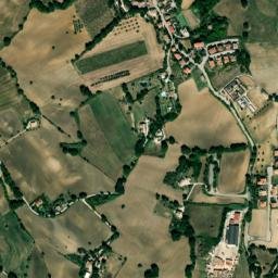 Sant'Ippolito map(satellite map)