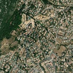 Vailhauquès map(satellite map)