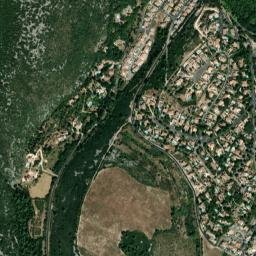 Combaillaux map(satellite map)