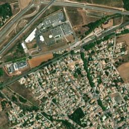 Valergues map(satellite map)