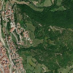 Pieve Santo Stefano map(satellite map)