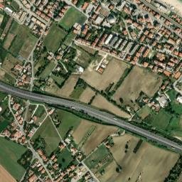 Montignano-Marzocca map(satellite map)