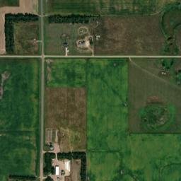 Hanson County map(satellite map)